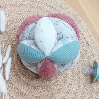 Créations couture - Vendée - BELcréas - fait main - personnalisable - bébé - naissance - balle montessori