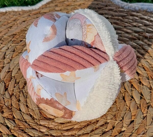 Créations couture - Vendée - BELcréas - fait main - personnalisable - bébé - naissance - Balle Montessori