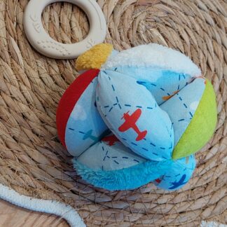 Créations couture - Vendée - BELcréas - fait main - personnalisable - bébé - naissance - balle montessori