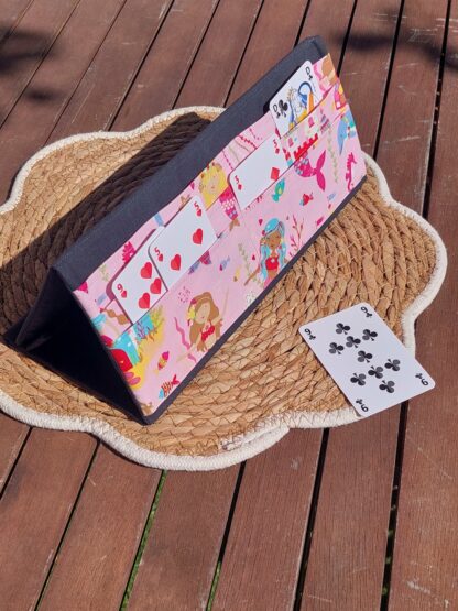 Porte cartes à jouer pour enfants _ Sirènes - Support pratique pour jeux de cartes en famille – Image 2