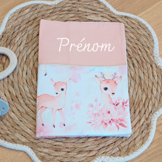 Créations couture - Vendée - BEL créas - fait main - personnalisable - cadeau - protège carnet de santé personnalisé - bébé - naissance