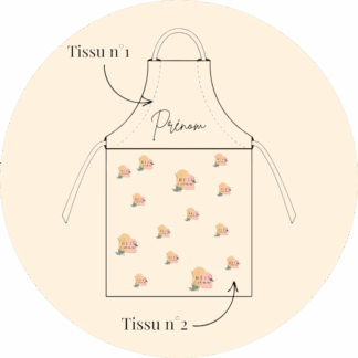 Tablier enfant personnalisable
