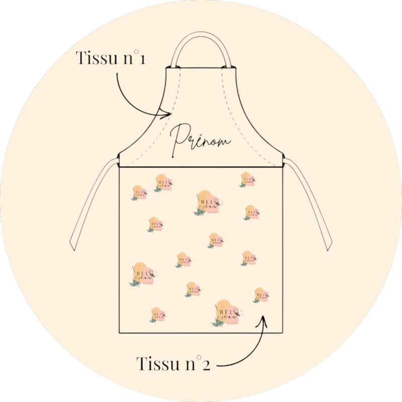Tablier enfant personnalisable