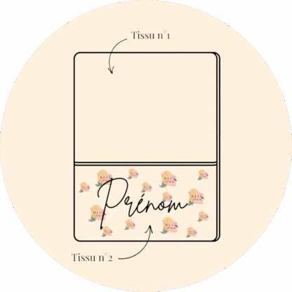 Protège carnet de santé personnalisable