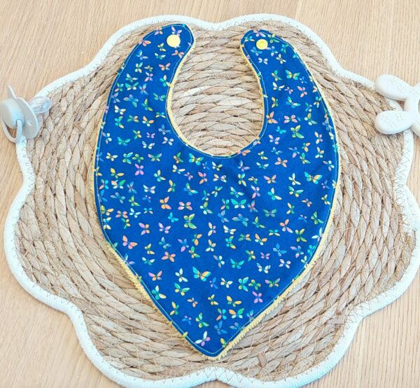 Créations couture - Vendée - BEL créas - fait main - personnalisable - cadeau - bavoir personnalisé - bébé - naissance