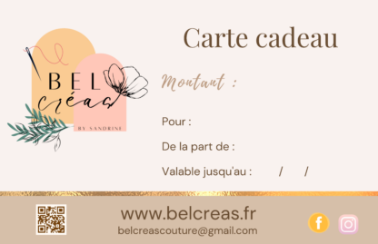 Carte cadeau