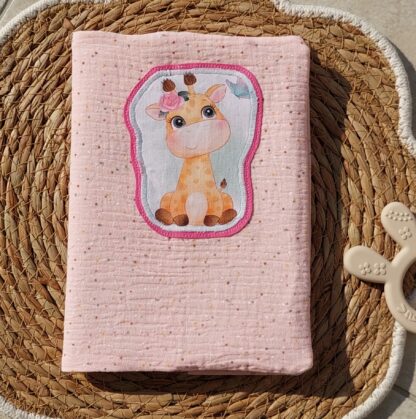 Créations couture - Vendée - BEL créas - fait main - personnalisable - cadeau - protège carnet de santé - bébé - naissance