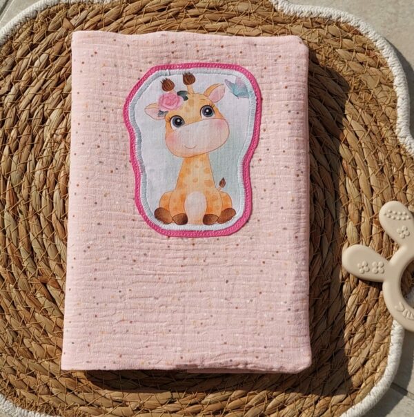 Créations couture - Vendée - BEL créas - fait main - personnalisable - cadeau - protège carnet de santé - bébé - naissance