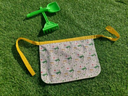 Créations couture - Vendée - BELcréas - fait main - personnalisable - bébé - naissance - tablier petit jardinier - jardinage