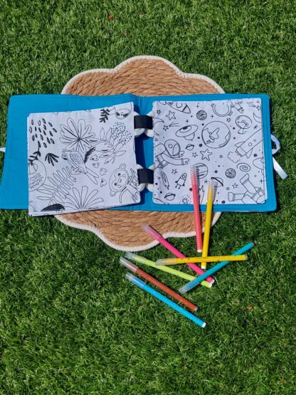 Cahier de coloriages lavable à personnaliser – Image 3