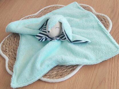 Doudou lapin plat – Image 3