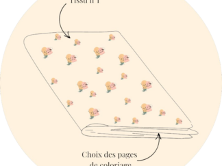 Cahier de coloriages lavable à personnaliser