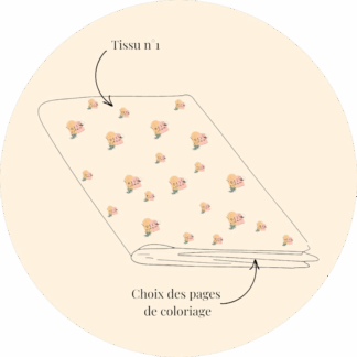 Cahier de coloriages lavable à personnaliser