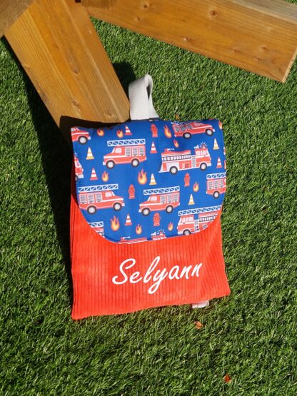 Sac cartable maternelle ou crèche personnalisé – Image 2