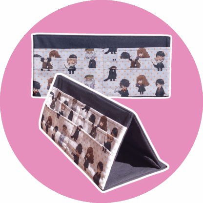 Porte cartes à jouer pour enfants _ Magie / magicien / sorcier - Support pratique pour jeux de cartes en famille
