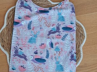 Bavoir bébé en coton & éponge nid d'abeille