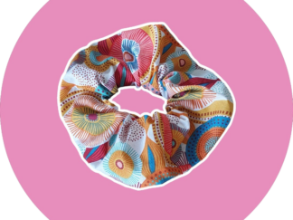 Chouchou XL - rosace multi color - expédition sous 24h