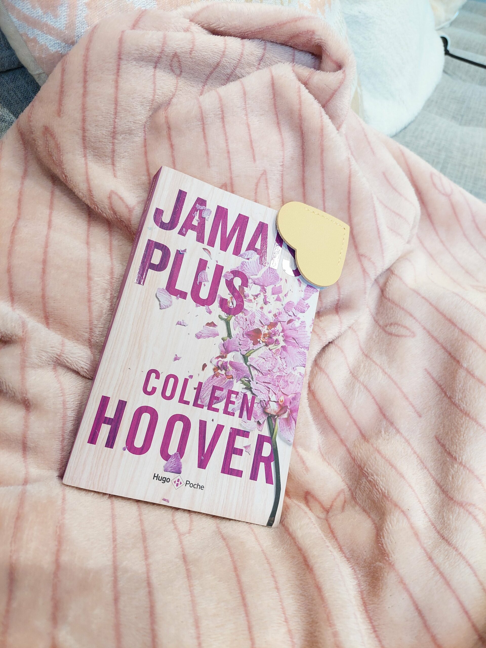 Marque page coeur beige - personnalisable - expédition sous 24h – Image 4