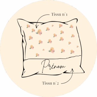 Coussin personnalisé - maternelle