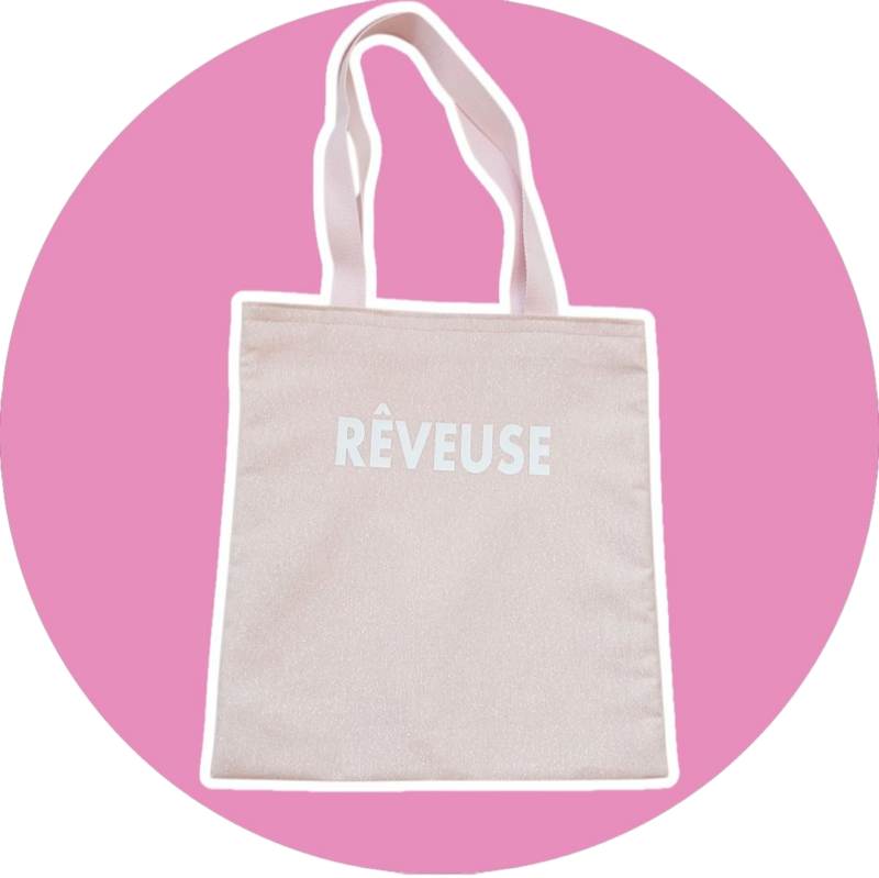 Sac à paillettes rose "Rêveuse" - expédié sous 24H