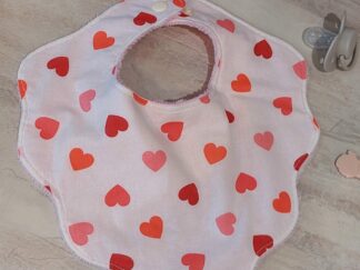 Bavoir bébé en coton & éponge bambou