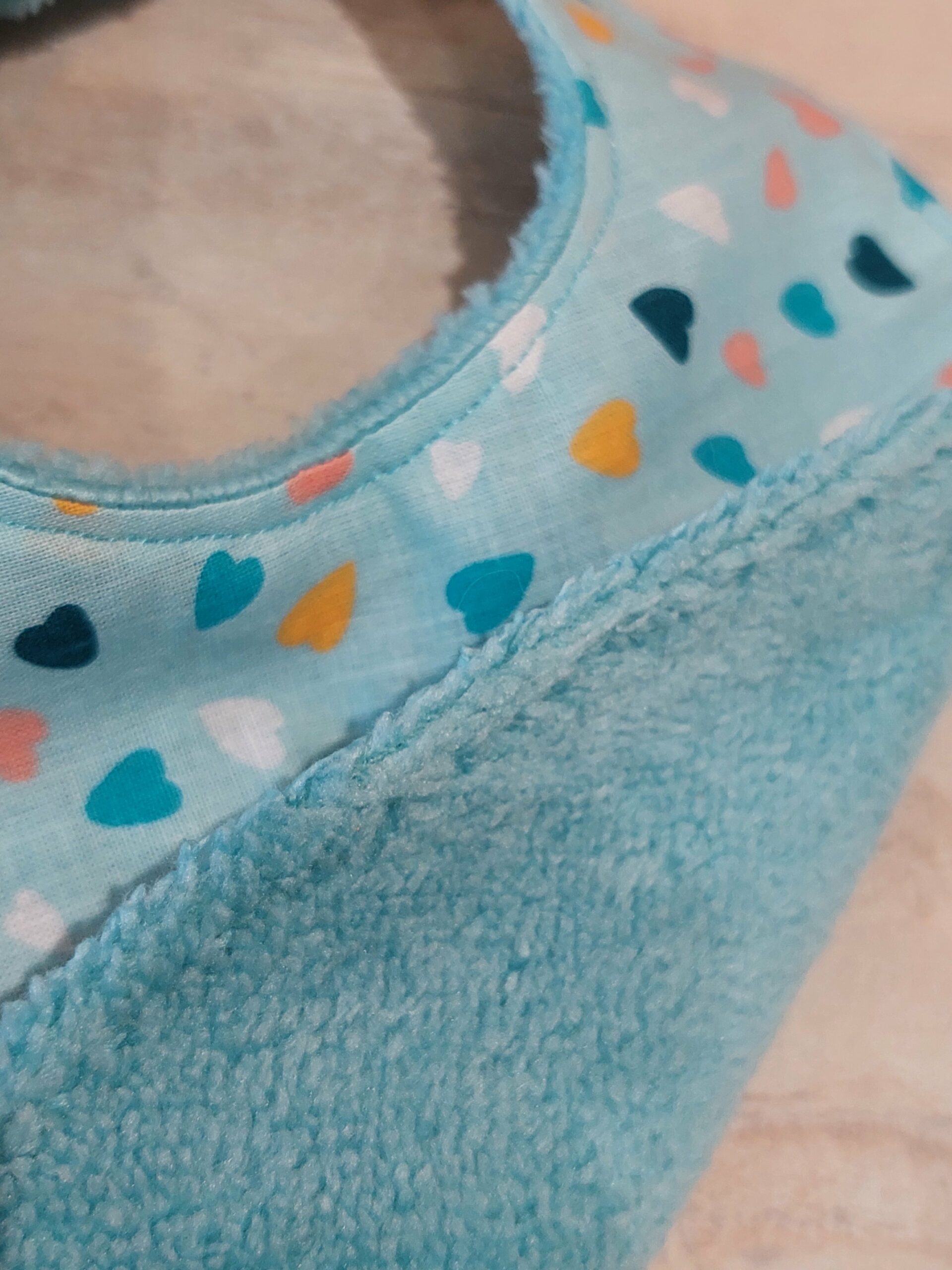 Bavoir bébé en coton & éponge bambou – Image 4