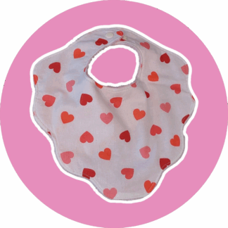 Bavoir bébé en coton & éponge bambou