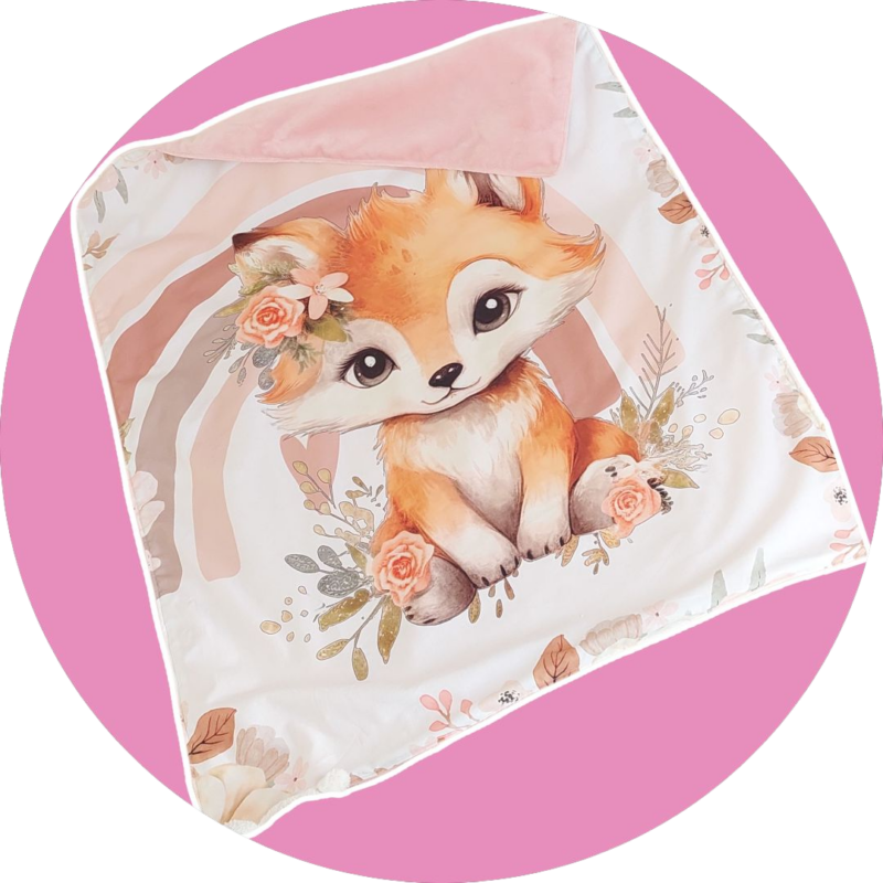 Couverture bébé et enfant - personnalisable
