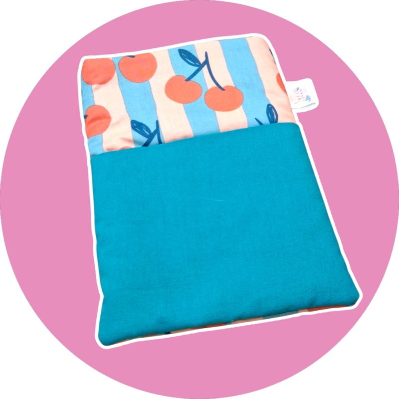 Pochette protège livres de poche et liseuse - personnalisable