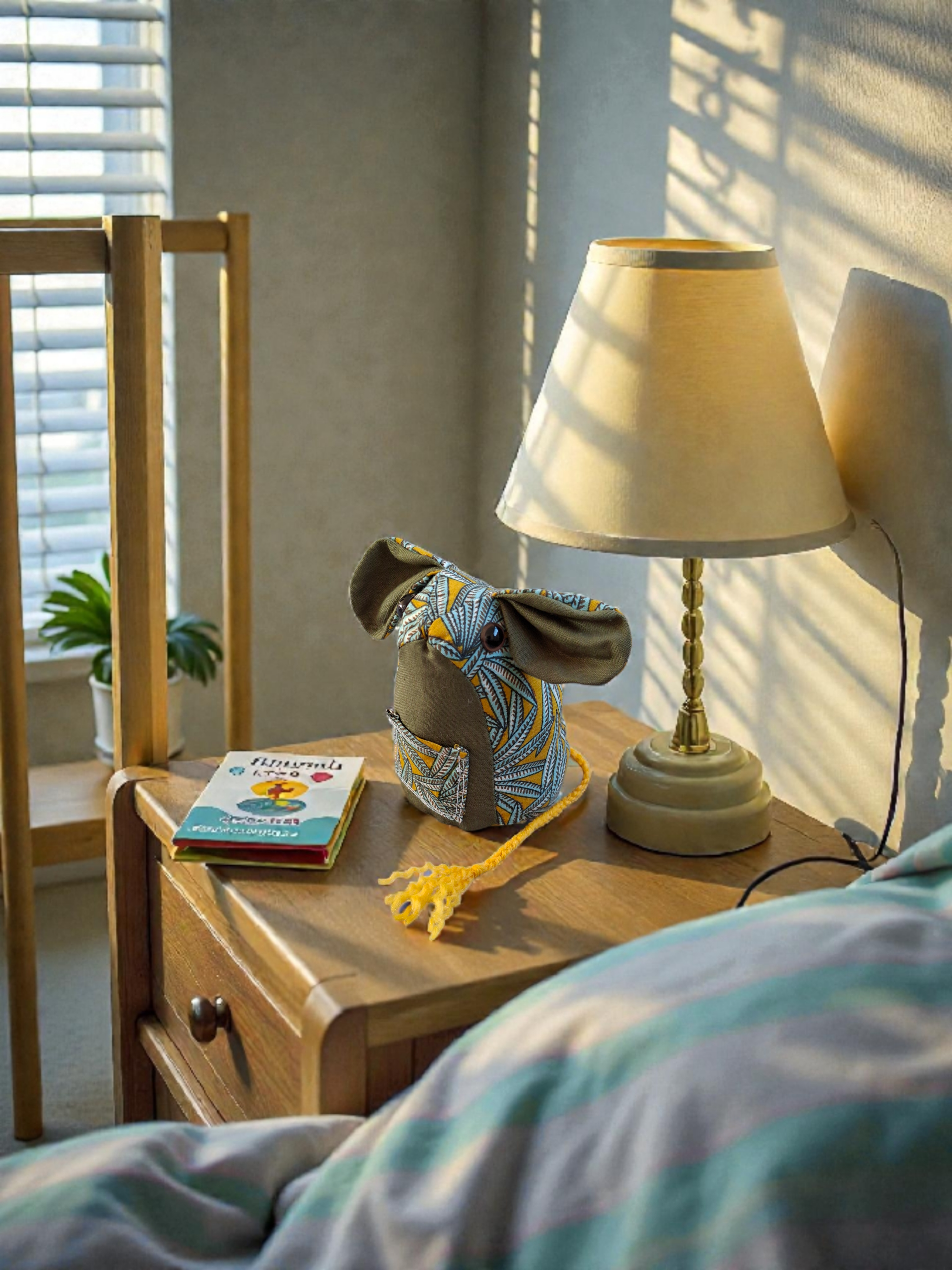 Souris des dents de lait - vert et jaune - expédition sous 24h – Image 4