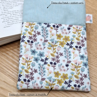 Créez votre pochette protège livre de poche et liseuse