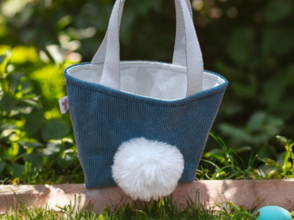 Sac cabas enfant pour la chasse aux œufs de Pâques