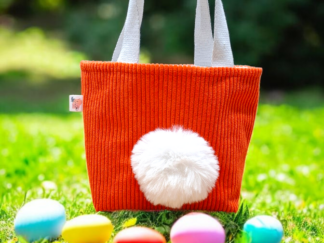 Sac cabas enfant pour la chasse aux œufs de Pâques