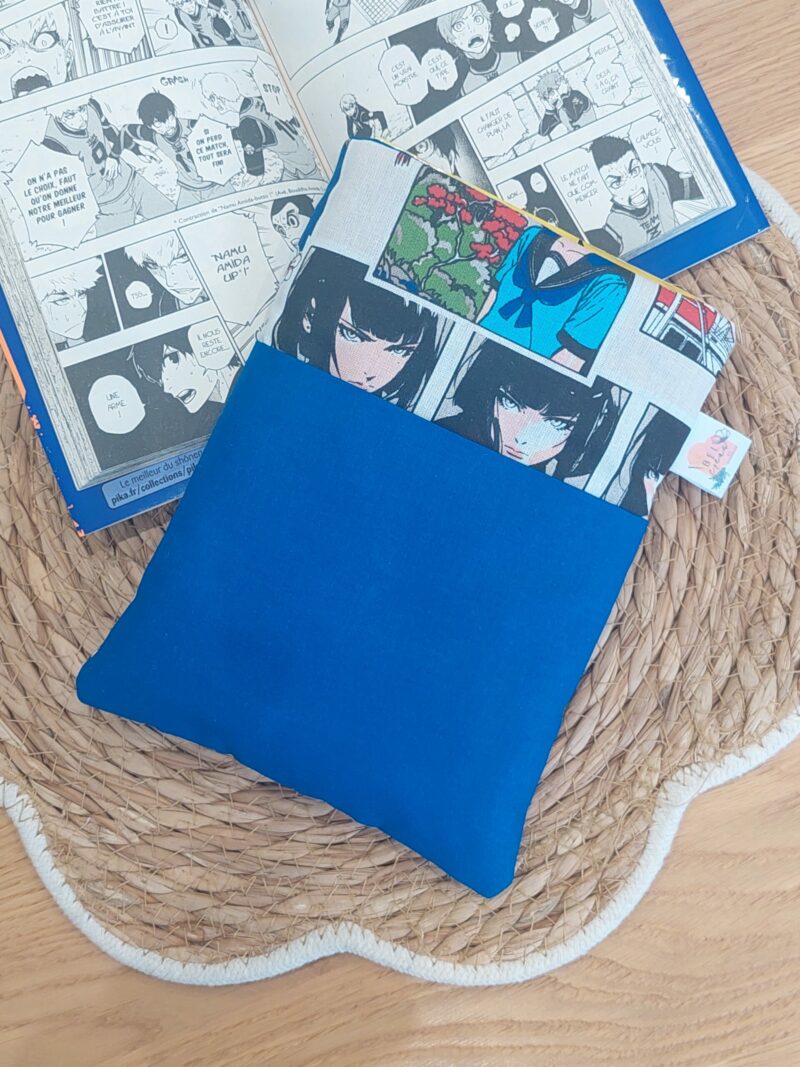 Pochette protège livres de poche et liseuse - personnalisable