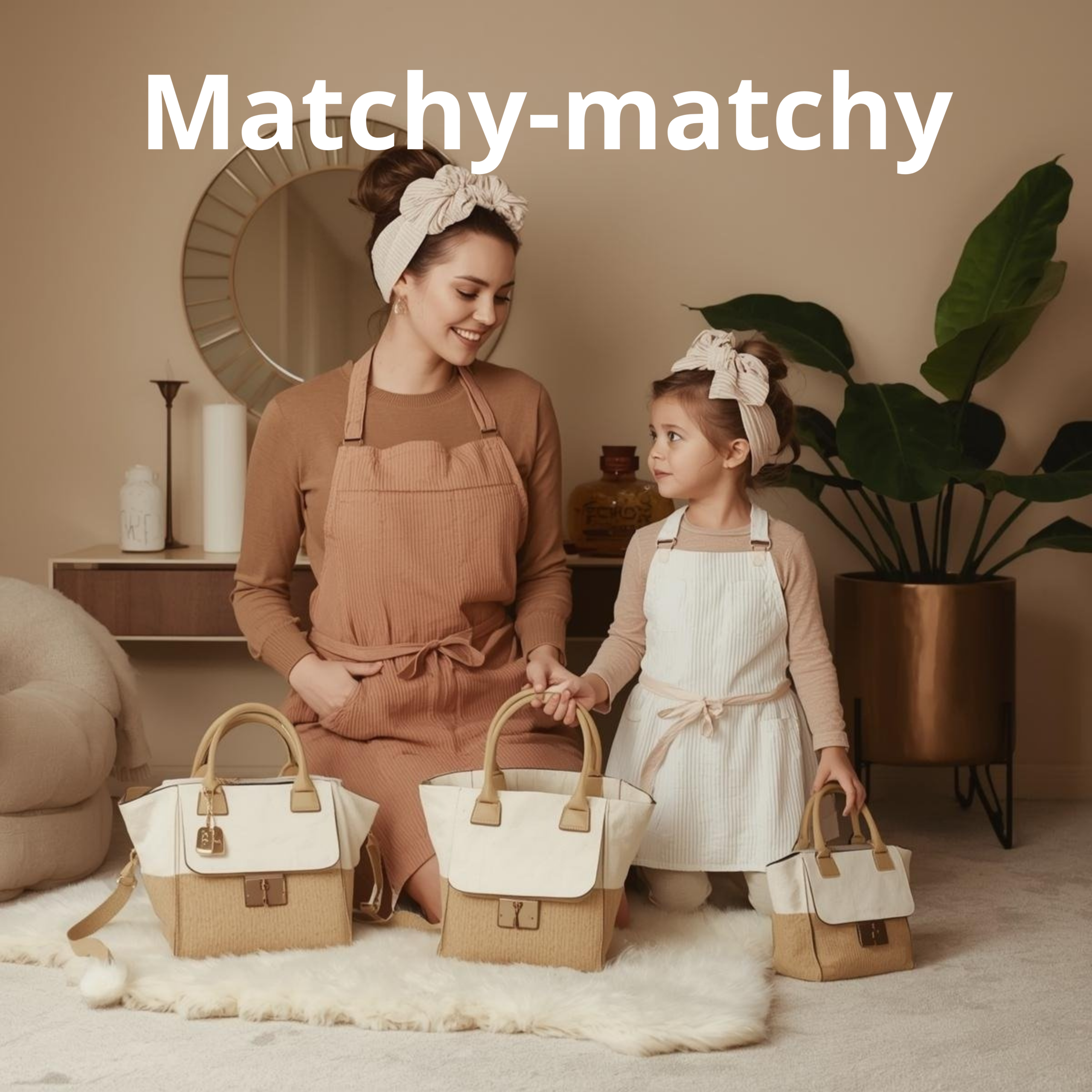 Chouchous mère fille DUO assortis