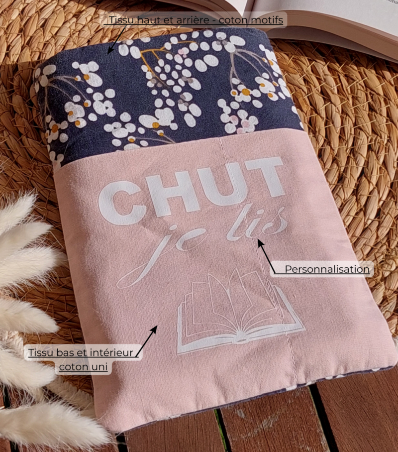 Créez votre pochette protège livre de poche et liseuse