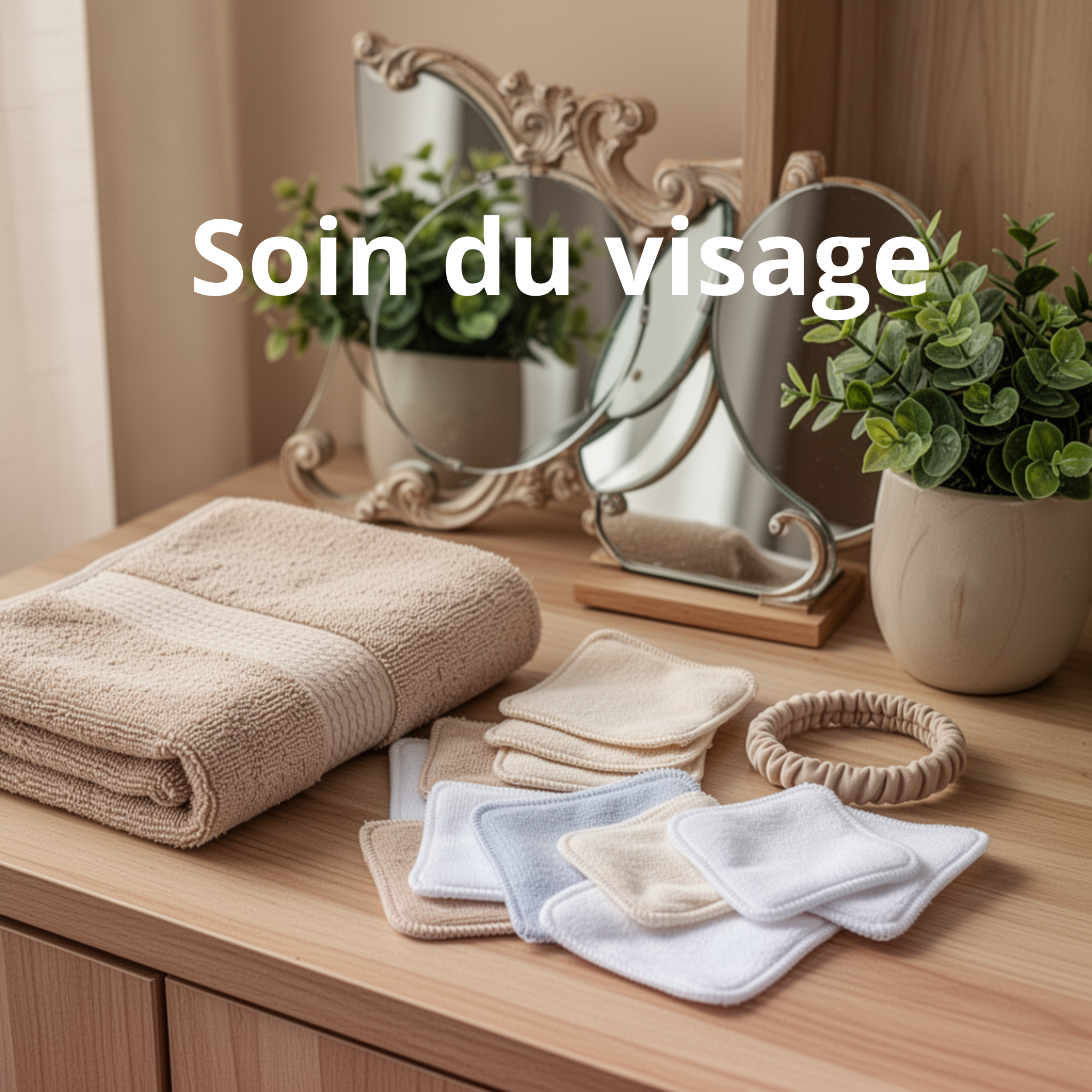 Bandeau de cheveux spécial skin care - bleu et marron / tacheté - expédition sous 24h